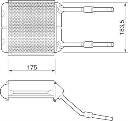 MAGNETI MARELLI Siltummainis, Salona apsilde 350218217000